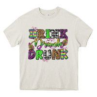 Cream drink drank drunk mardi gras olivia Heavy Core Tee - OliviaCreatesArt