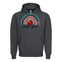 Smoke second grade rainbow Zipper Hoodie - RanaPortraitStore