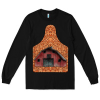 Black Barn Earning Long Sleeve Tee - CowhideDigitalArt