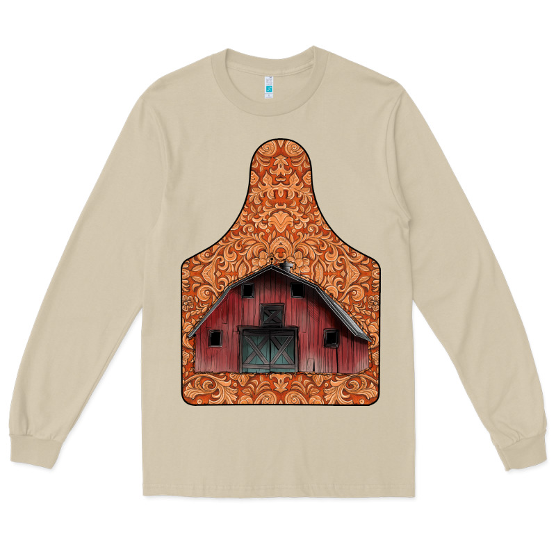 Barn Earning Long Sleeve Tee by CowhideDigitalArt | Teevron
