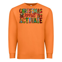 Carrot Christmas Spirit Activate Premium Sweatshirt - RanaPortraitStore