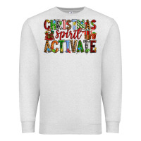 Oatmeal Heather Christmas Spirit Activate Premium Sweatshirt - RanaPortraitStore