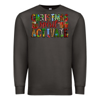 Smoke Christmas Spirit Activate Premium Sweatshirt - RanaPortraitStore