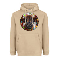Mushroom Western Christmas Calf Heavyweight Hoodie - RanaPortraitStore