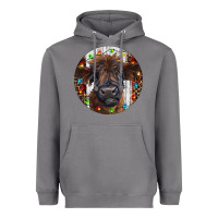 Storm Western Christmas Calf Heavyweight Hoodie - RanaPortraitStore