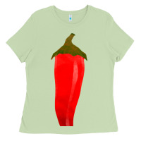 Matcha Chilli Pepper Fa Element Ladies Tee - FaDigitalArtStudio