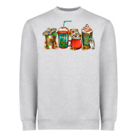 Heather Grey mexican coffee cups Heavyweight Sweatshirt - Jasminsmagicworld