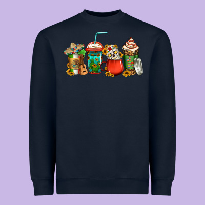 Mexican Coffee Cups Heavyweight Sweatshirt Designed By Jasminsmagicworld
