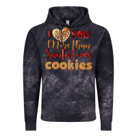 Cloud Black i love you more than santa loves cookies Vintage Hoodie - LillyAllenDesigns