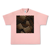 Salmon melanin american flag seamless pattern Urban Heavy Tee - BundleAndBundleShop