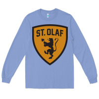 Colony Blue St. Olaf college Long Sleeve Tee - DesigneFamous
