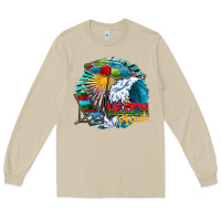 Mushroom beach please Long Sleeve Tee - CowhideDigitalArt
