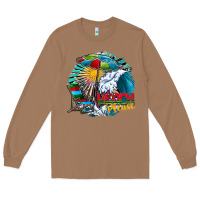 Toasted Coconut beach please Long Sleeve Tee - CowhideDigitalArt