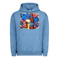 Pigment Pebble Blue just here for the light Urban Hoodie - Jasminsmagicworld