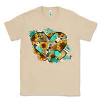 Mushroom Leopard Sunflower Cowhide Glitter Heart Classic Tee - Jasminsmagicworld
