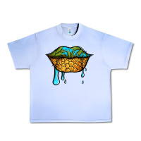 Grape Ice summer vibes pineapple lips Urban Heavy Tee - Jasminsmagicworld