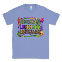 Colony Blue louisiana louisiana louisiana mardi gras Classic Tee - OliviaCreatesArt