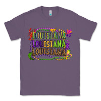Lavender louisiana louisiana louisiana mardi gras Classic Tee - OliviaCreatesArt