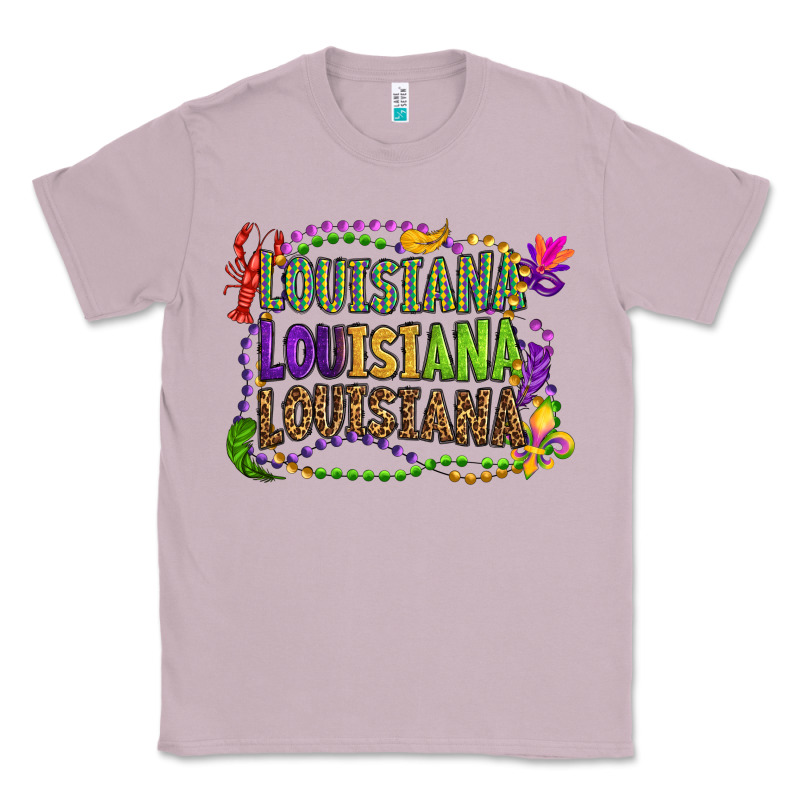 Louisiana Louisiana Louisiana Mardi Gras Classic Tee by OliviaCreatesArt | Teevron