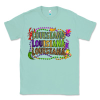 Seafoam louisiana louisiana louisiana mardi gras Classic Tee - OliviaCreatesArt
