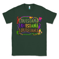 Sports Green louisiana louisiana louisiana mardi gras Classic Tee - OliviaCreatesArt