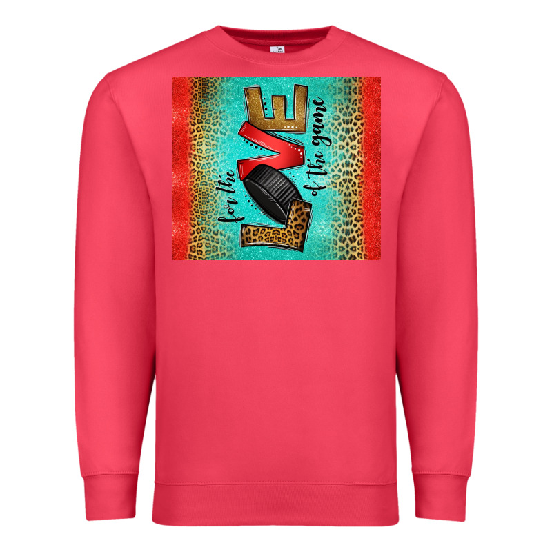 For The Love Of The Game Ice Hockey Premium Sweatshirt by Jasminsmagicworld | Teevron
