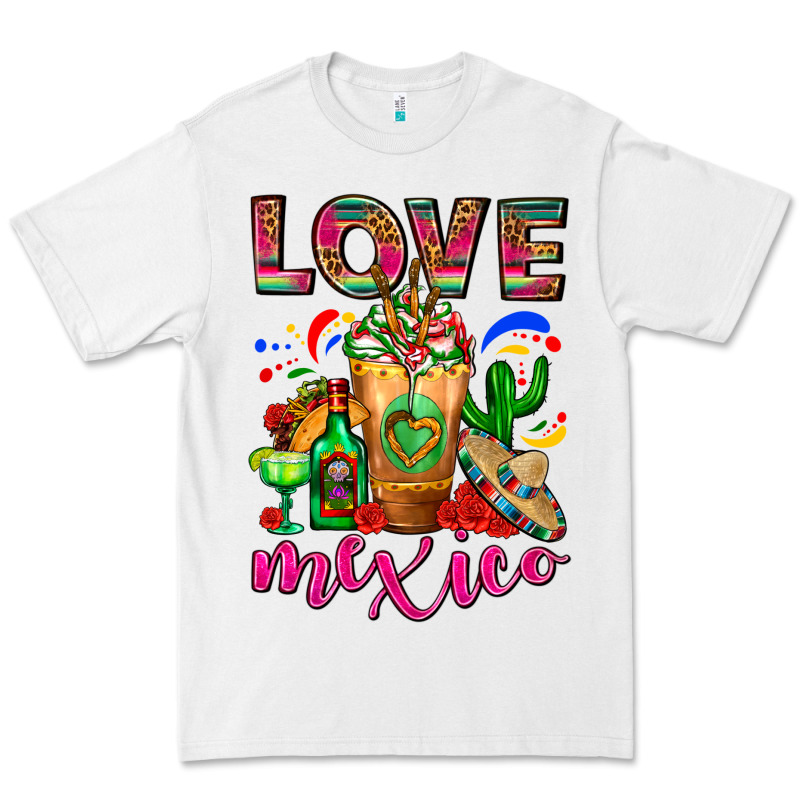 Love Mexico Cold Drink Frappe Premium Tee by FaDigitalArtStudio | Teevron