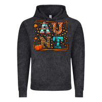 Vintage Black Autumn Leopard Aunt Vintage Hoodie - LillyAllenDesigns