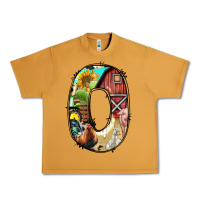 Peanut Butter farm life alphabet lowercase letters o Urban Heavy Tee - BundleAndBundleShop