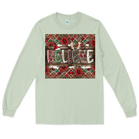 Matcha Believe Long Sleeve Tee - CowhideDigitalArt