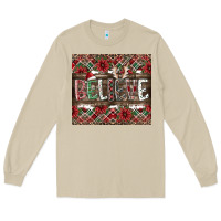 Mushroom Believe Long Sleeve Tee - CowhideDigitalArt