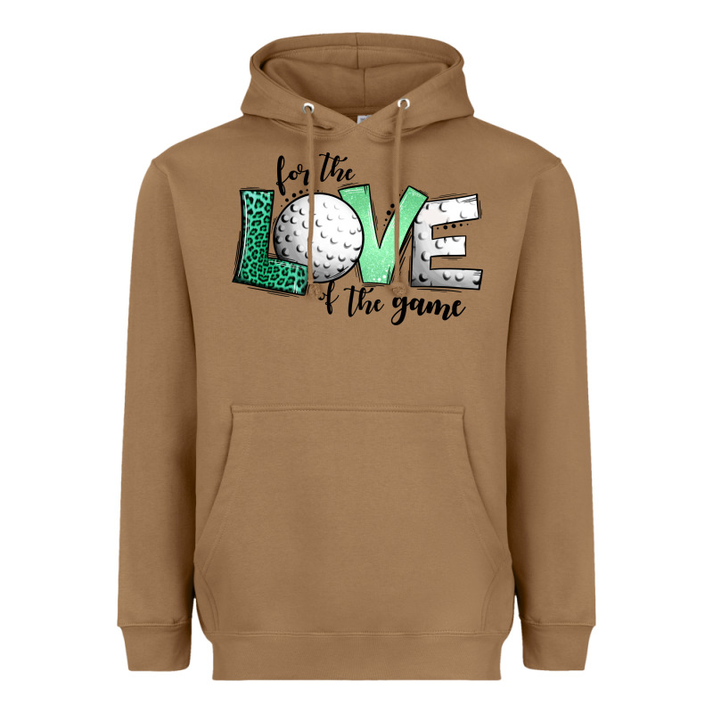 For The Love Of The Game Golf Heavyweight Hoodie by Jasminsmagicworld | Teevron