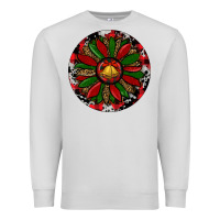 Dove Grey Sunflower Christmas Premium Sweatshirt - RanaPortraitStore