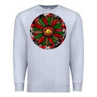 Heather Grey Sunflower Christmas Premium Sweatshirt - RanaPortraitStore