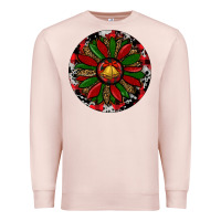 Pale Pink Sunflower Christmas Premium Sweatshirt - RanaPortraitStore