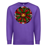 Purple Sunflower Christmas Premium Sweatshirt - RanaPortraitStore