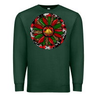 Sports Green Sunflower Christmas Premium Sweatshirt - RanaPortraitStore