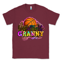 Burgundy basketball granny Classic Tee - OliviaCreatesArt