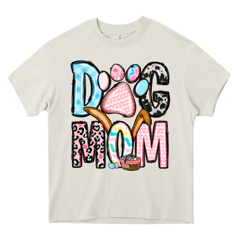 Easter Dog Mom Heavy Core Tee by OliviaCreatesArt | Teevron