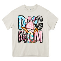 Cream Easter dog mom Heavy Core Tee - OliviaCreatesArt