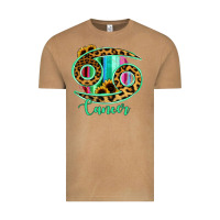 Vintage Camel Cancer Zodiac Sign Sunflower Leopard Serape Vintage Tee - RanaPortraitStore