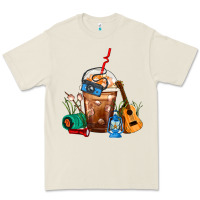Bone Camping Frappe Coffee Premium Tee - FaDigitalArtStudio
