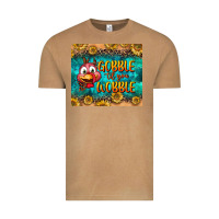 Gooble Til You Wobble Tumbler Vintage Tee | Teevron