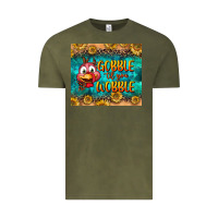 Vintage Olive gooble til you wobble tumbler Vintage Tee - BundleAndBundleShop