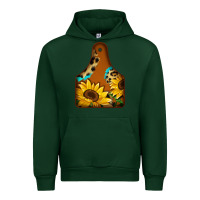 Foreset Green cowtag Urban Hoodie - Jasminsmagicworld