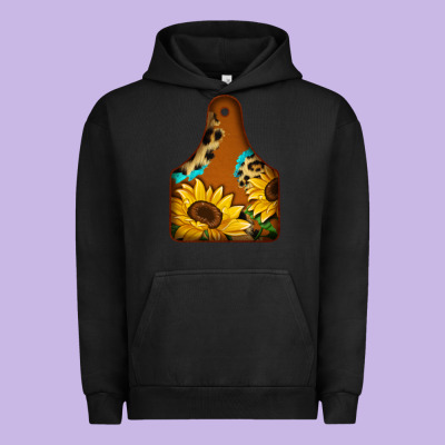 Cowtag Urban Hoodie Designed By Jasminsmagicworld
