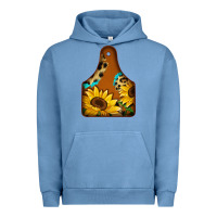 Pigment Pebble Blue cowtag Urban Hoodie - Jasminsmagicworld
