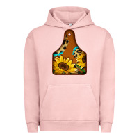 Pigment Salmon cowtag Urban Hoodie - Jasminsmagicworld