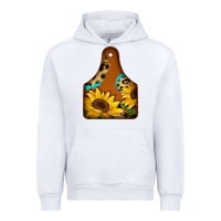 White cowtag Urban Hoodie - Jasminsmagicworld