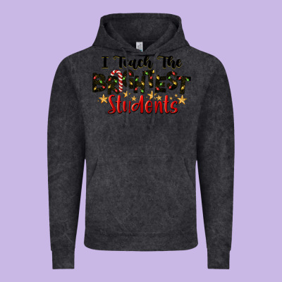 I Teach The Brightest Students Vintage Hoodie Designed By Lillyallendesigns